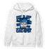 Royal Reimagined 1s Hoodie Match Eat Sleep Code BER - NastyJamz