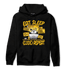 Yellow Ochre 1s Hoodie Match Eat Sleep Code BER - NastyJamz