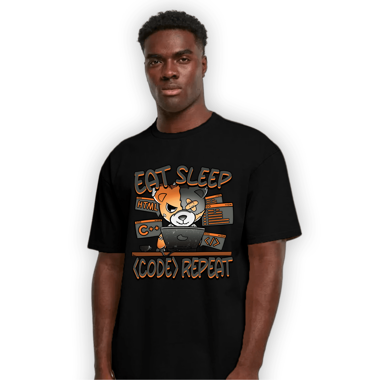 Fear Pack 3s T Shirt Match Eat Sleep Code BER - NastyJamz