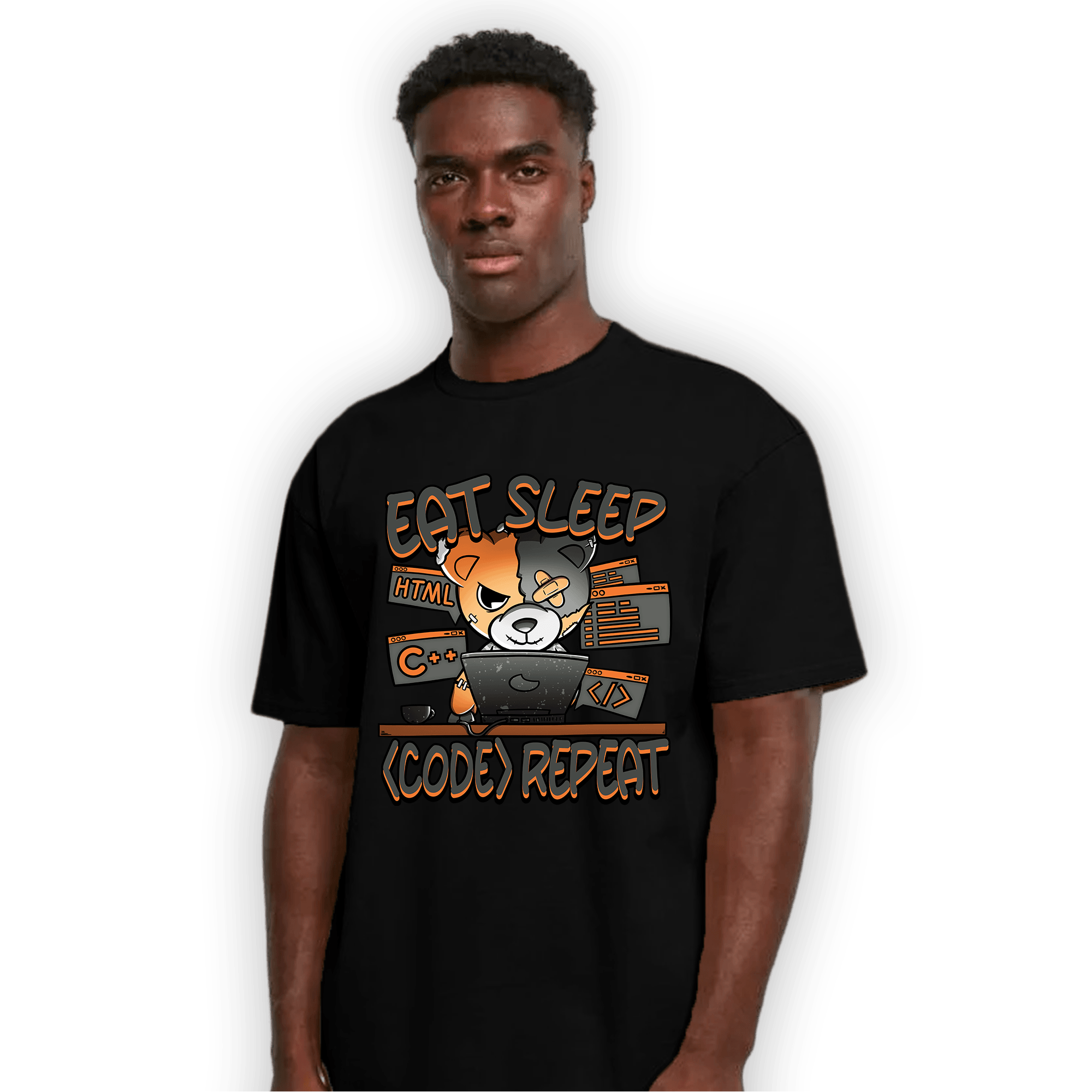 Fear Pack 3s T Shirt Match Eat Sleep Code BER - NastyJamz