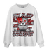Bred Reimagined 4s Sweatshirt Match Eat Sleep Code BER - NastyJamz