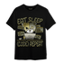 SE Craft Medium Olive 4s T Shirt Match Eat Sleep Code BER - NastyJamz