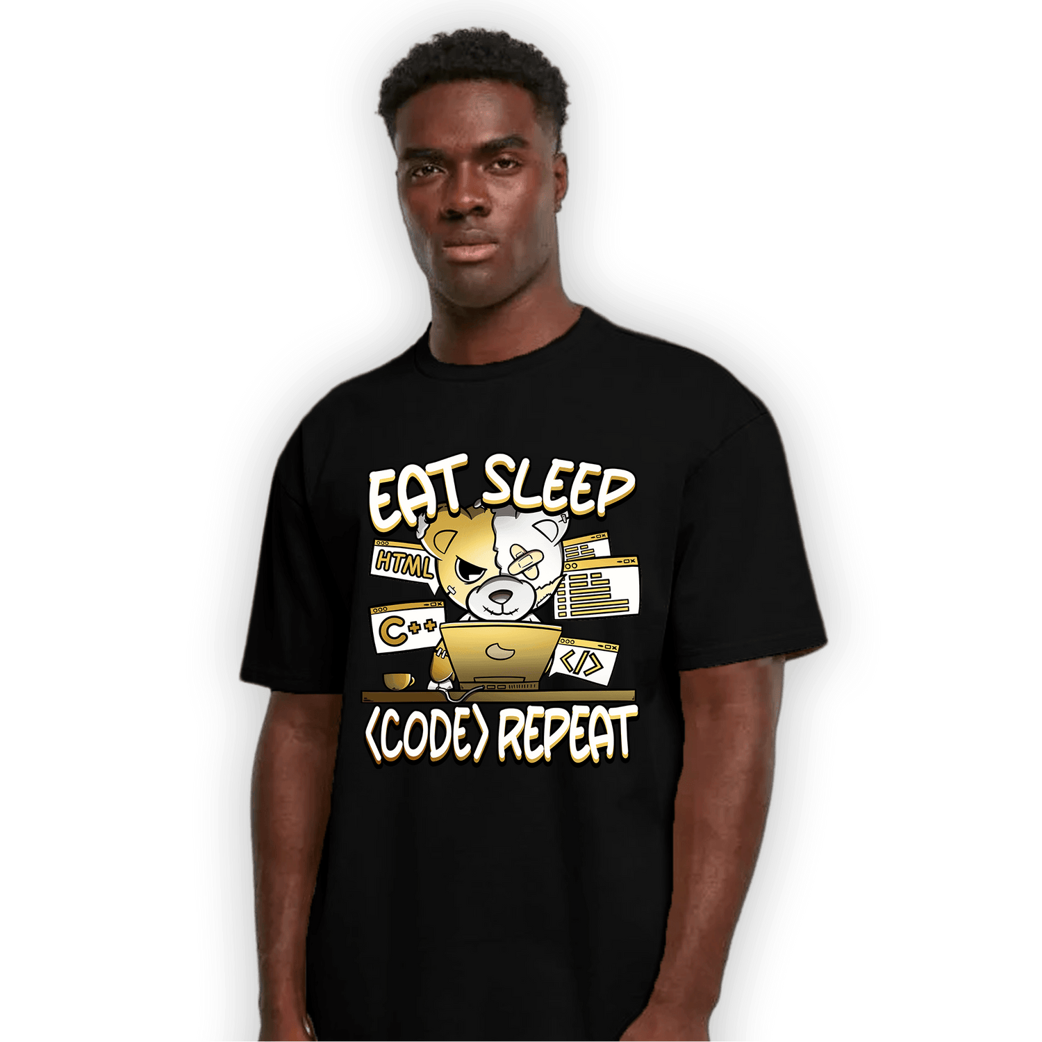 Sail 4s T Shirt Match Eat Sleep Code BER - NastyJamz