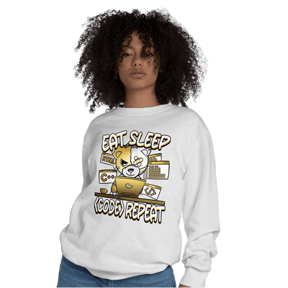 Sail 4s Sweatshirt Match Eat Sleep Code BER - NastyJamz
