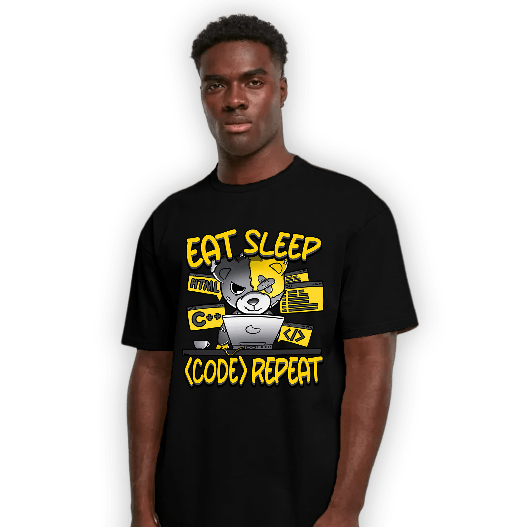 Thunder 4s T Shirt Match Eat Sleep Code BER - NastyJamz