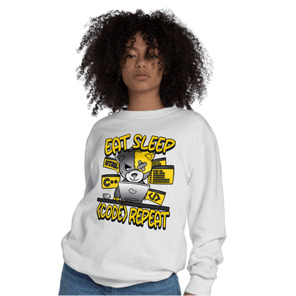 Thunder 4s Sweatshirt Match Eat Sleep Code BER - NastyJamz