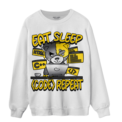Thunder 4s Sweatshirt Match Eat Sleep Code BER - NastyJamz