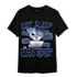 Midnight Navy 5s T Shirt Match Eat Sleep Code BER - NastyJamz