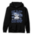 Midnight Navy 5s Hoodie Match Eat Sleep Code BER - NastyJamz