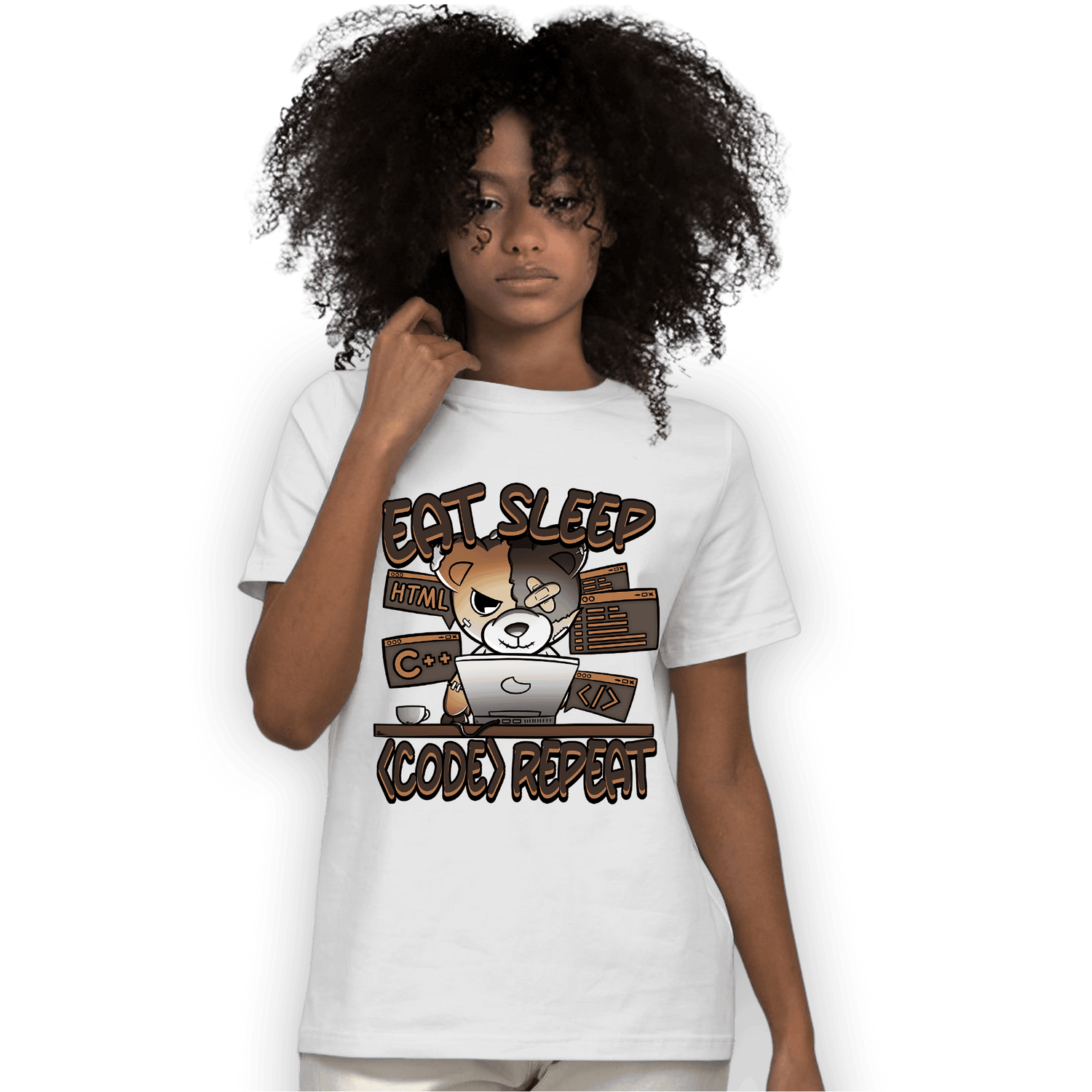 Jumpman Jack T Shirt Match Eat Sleep Code BER - NastyJamz