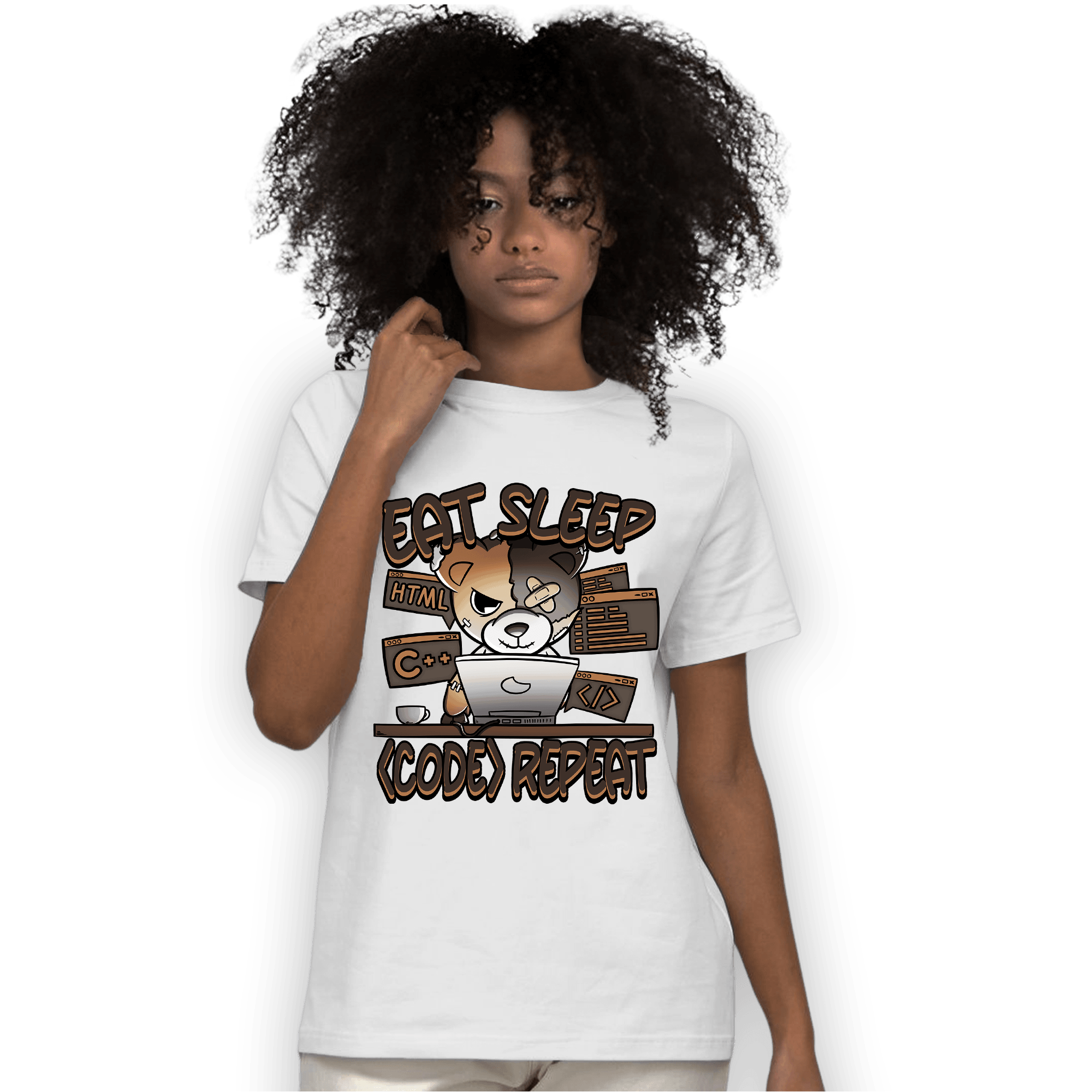 Jumpman Jack T Shirt Match Eat Sleep Code BER - NastyJamz