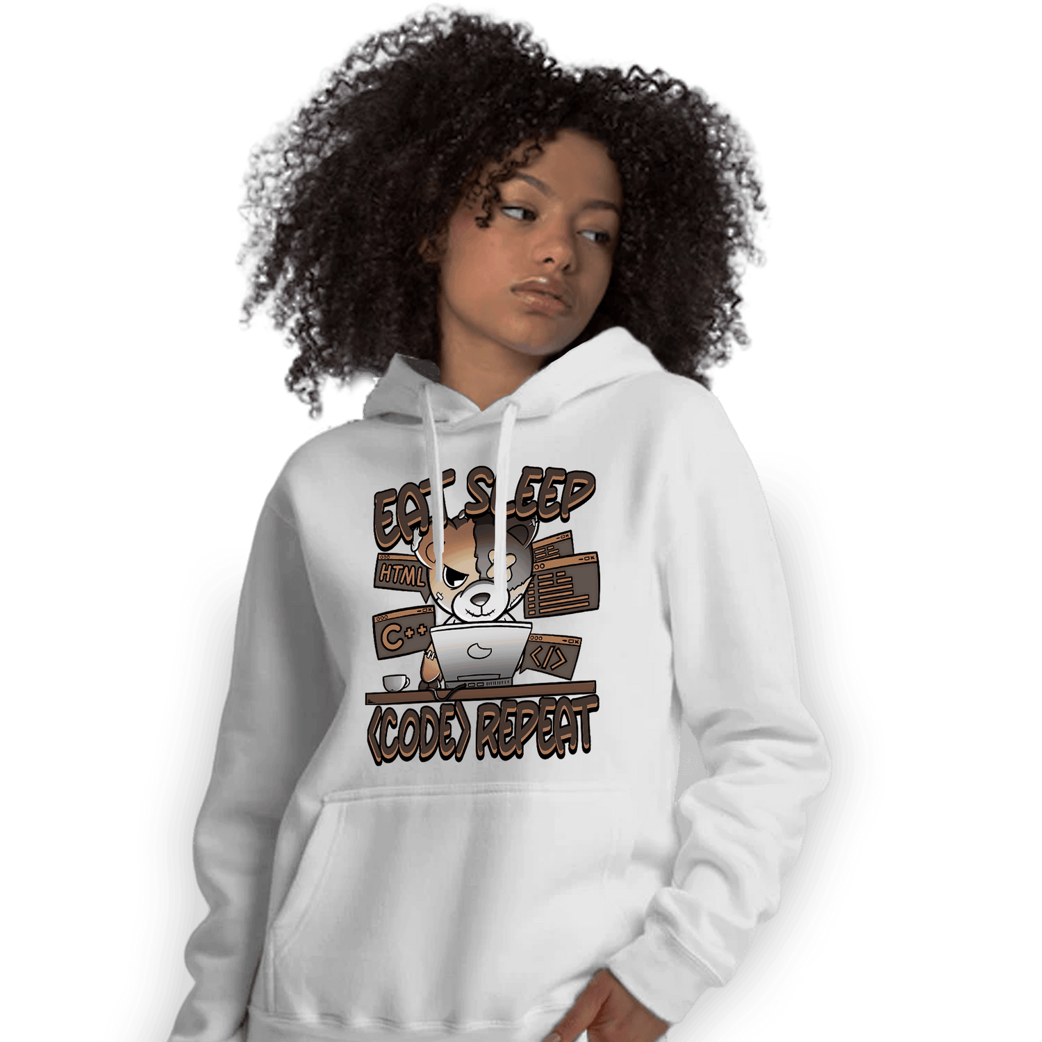 Jumpman Jack Hoodie Match Eat Sleep Code BER - NastyJamz