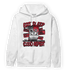 Spizike Low Bred Hoodie Match Eat Sleep Code BER - NastyJamz