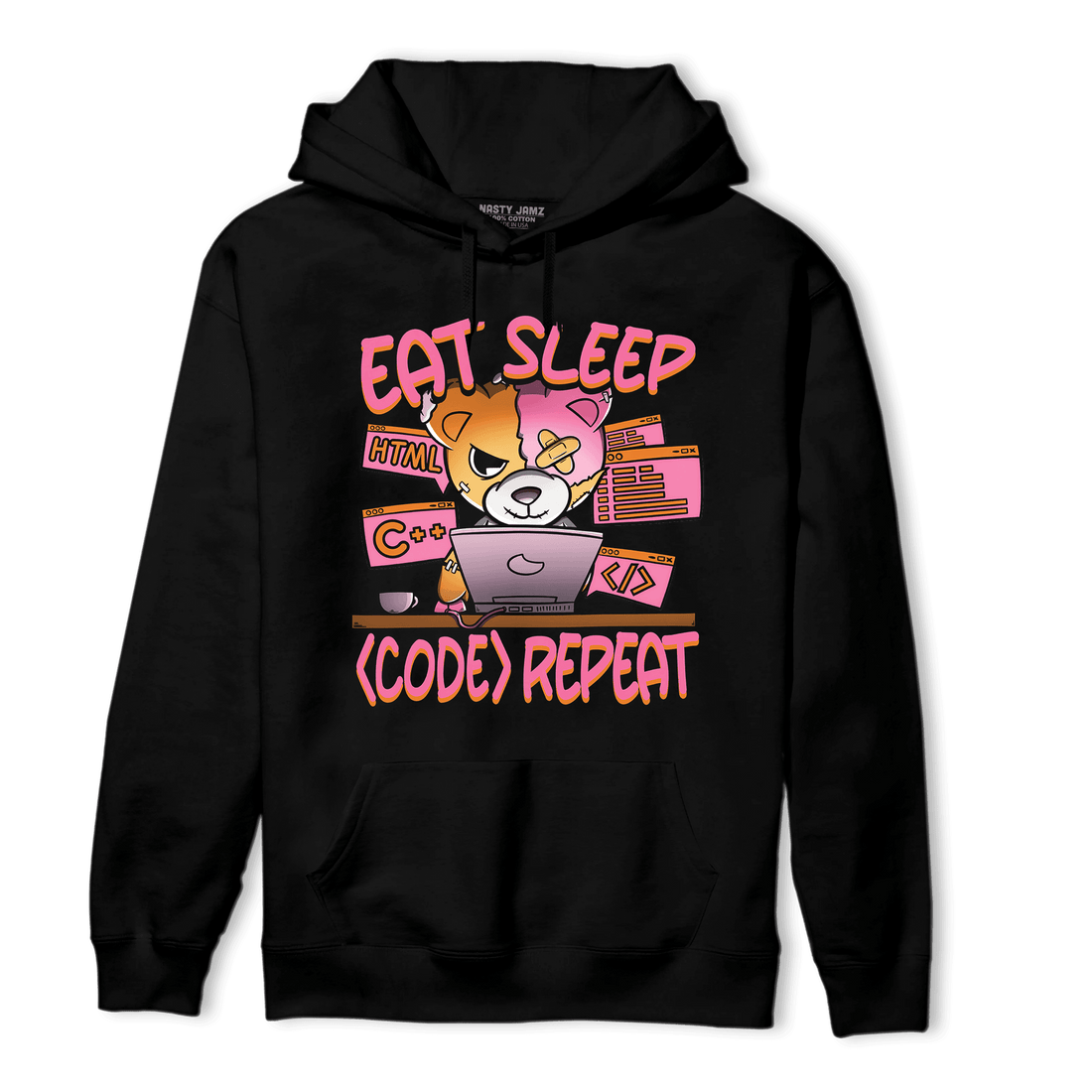 SB Dunk Blossom Hoodie Match Eat Sleep Code BER - NastyJamz