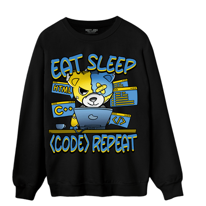 SB Dunk Bubbles Sweatshirt Match Eat Sleep Code BER - NastyJamz