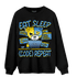 SB Dunk Bubbles Sweatshirt Match Eat Sleep Code BER - NastyJamz