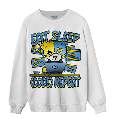 SB Dunk Bubbles Sweatshirt Match Eat Sleep Code BER - NastyJamz