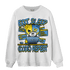 SB Dunk Bubbles Sweatshirt Match Eat Sleep Code BER - NastyJamz