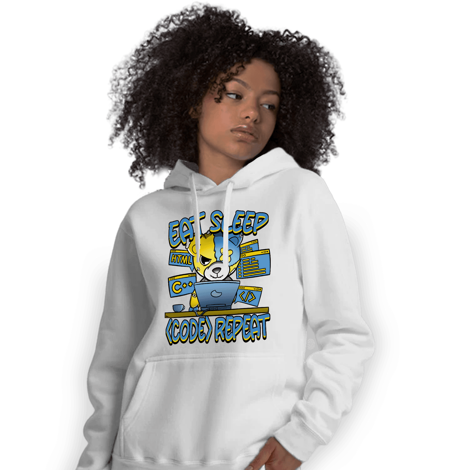 SB Dunk Bubbles Hoodie Match Eat Sleep Code BER - NastyJamz