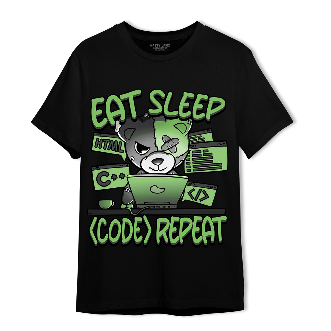 SB Dunk Buttercup T Shirt Match Eat Sleep Code BER - NastyJamz