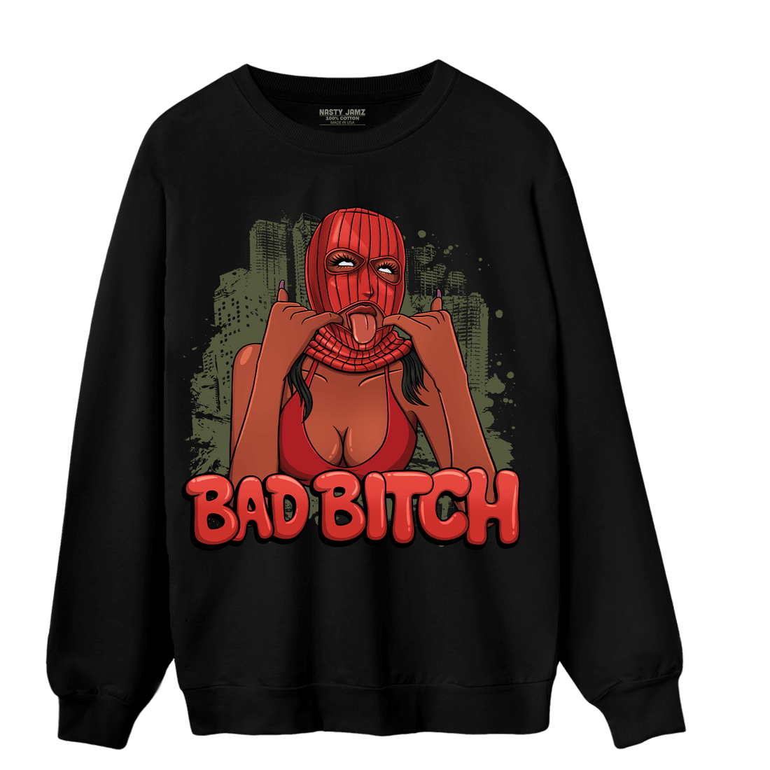 Dunk Low Mystic Red Sweatshirt Match Gangster Bad Bitch - NastyJamz