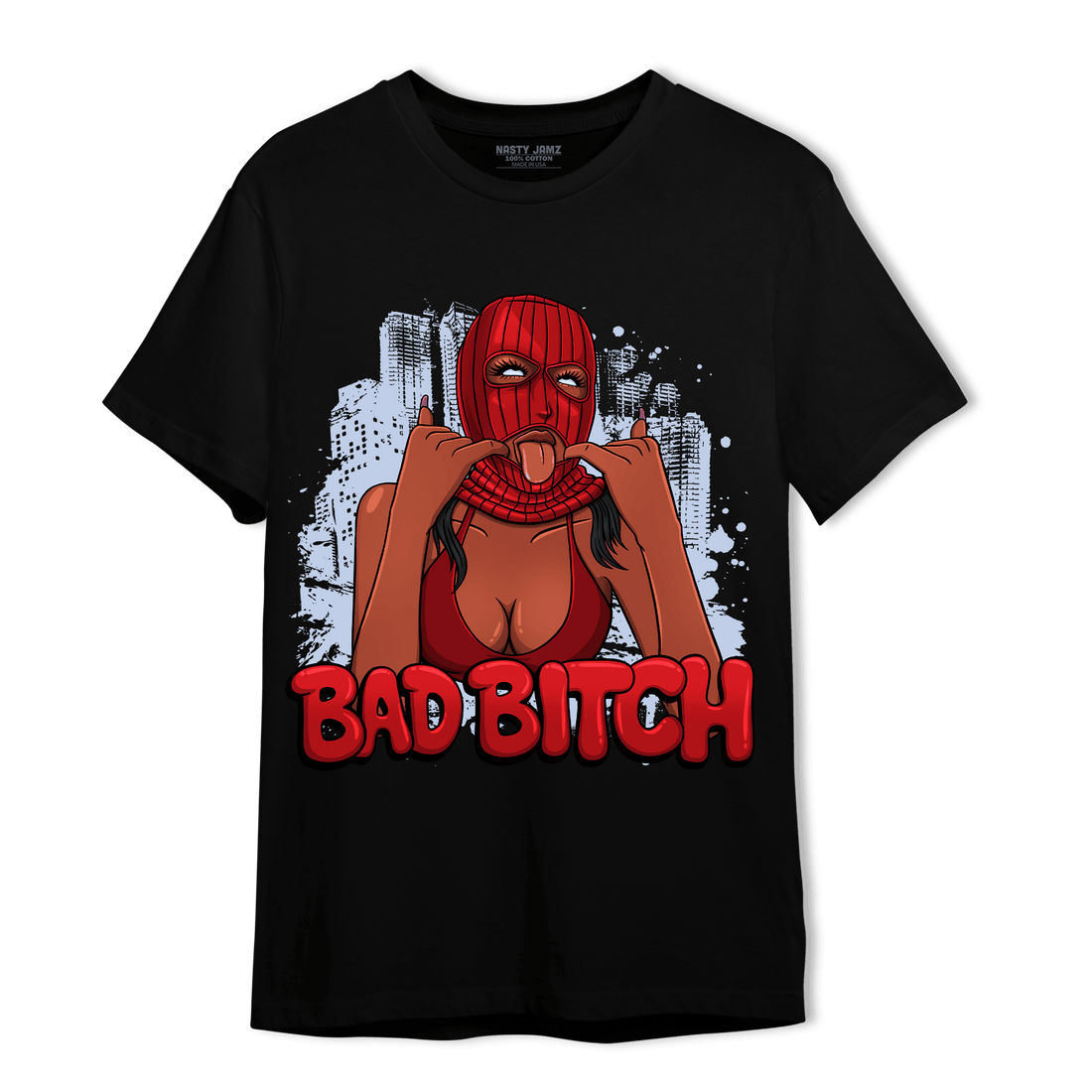 Cherry 11s T Shirt Match Gangster Bad Bitch - NastyJamz