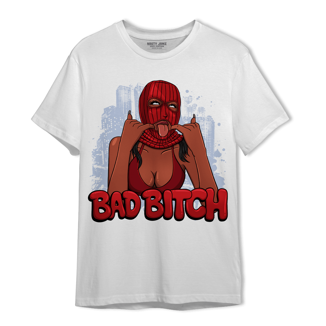 Cherry 11s T Shirt Match Gangster Bad Bitch - NastyJamz