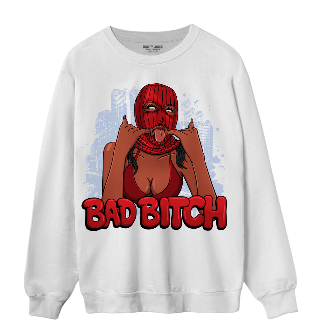 Cherry 11s Sweatshirt Match Gangster Bad Bitch - NastyJamz