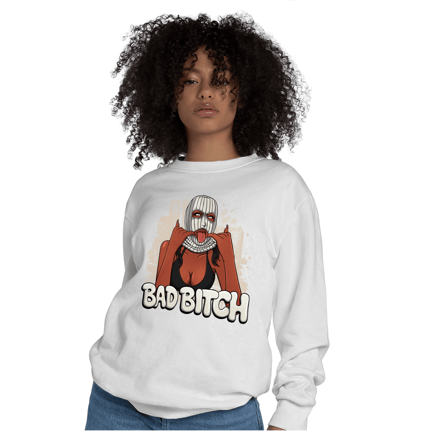 Neapolitan 11s Sweatshirt Match Gangster Bad Bitch - NastyJamz