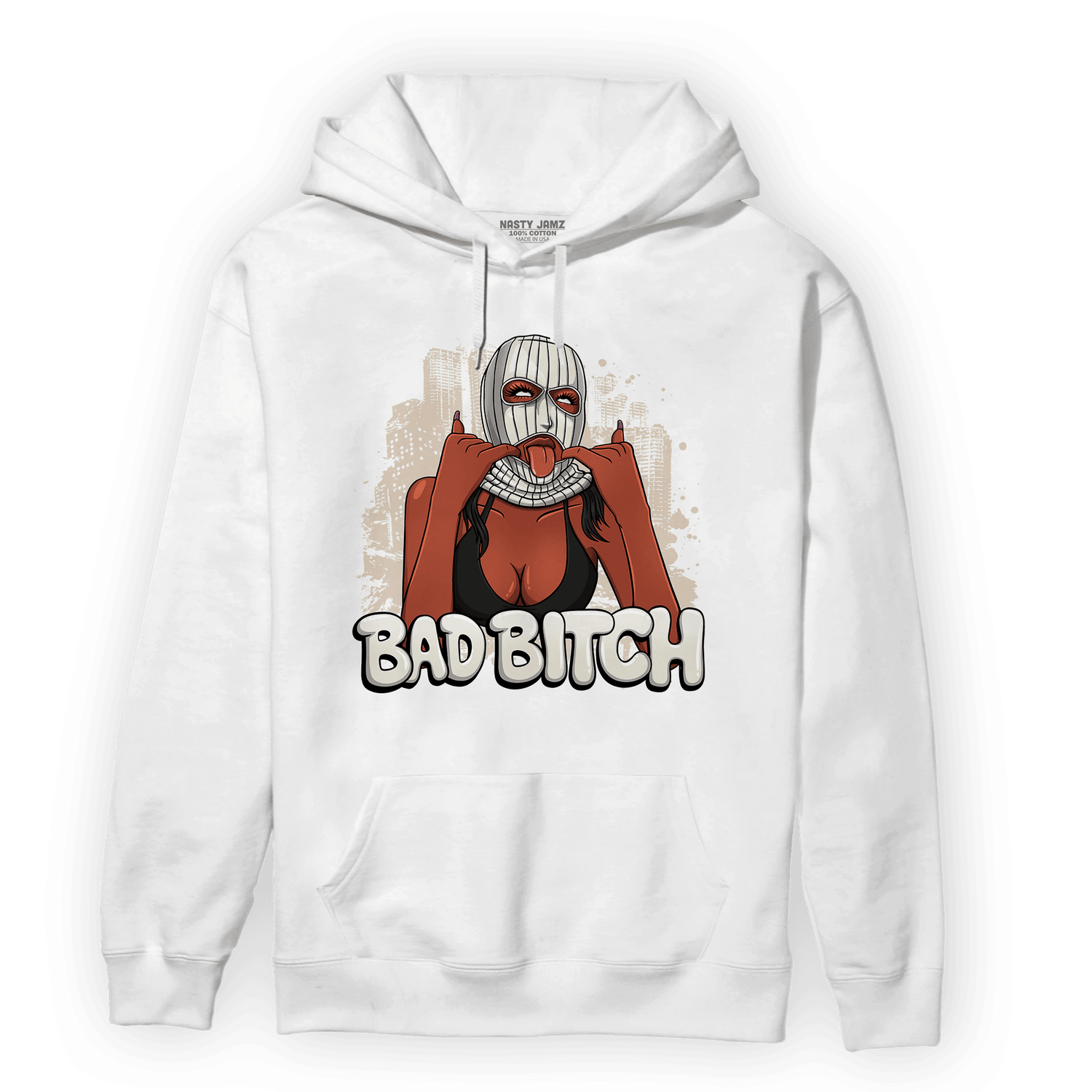 Neapolitan 11s Hoodie Match Gangster Bad Bitch - NastyJamz