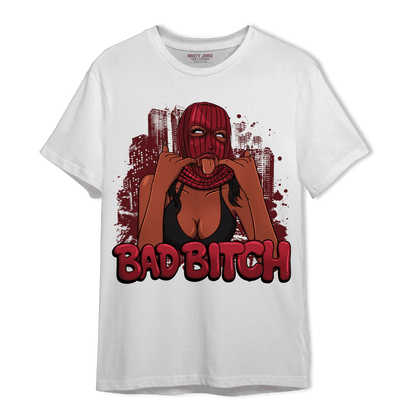 Cherry 12s T Shirt Match Gangster Bad Bitch - NastyJamz