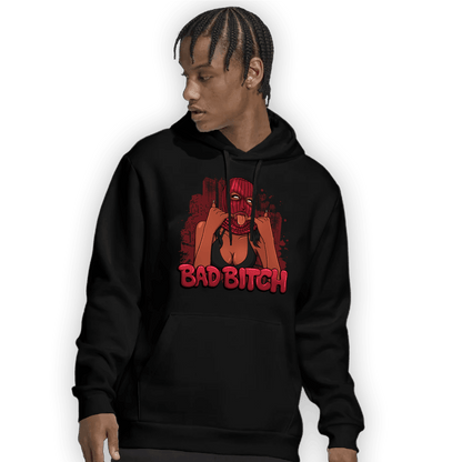 Cherry 12s Hoodie Match Gangster Bad Bitch - NastyJamz