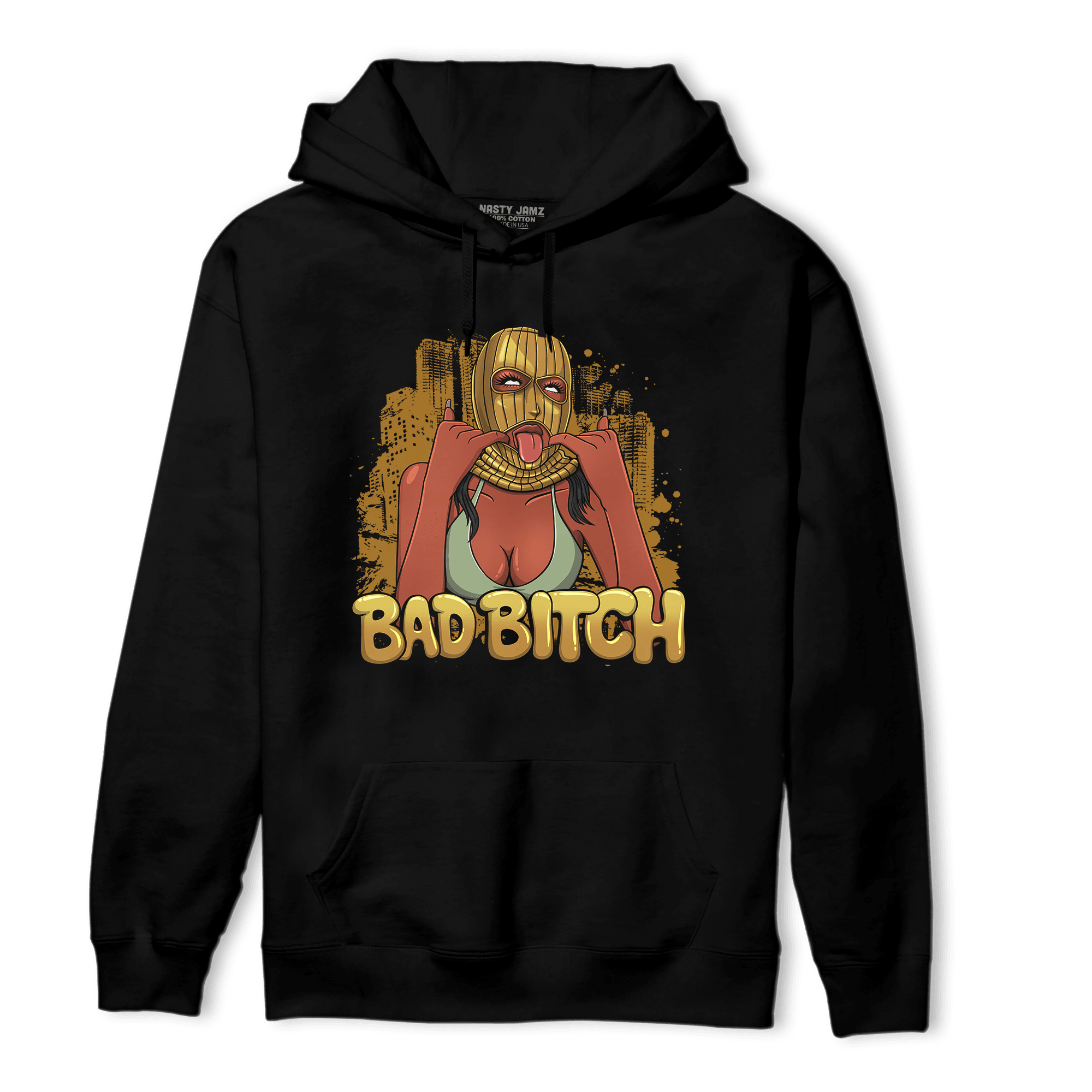 Wheat 13s Hoodie Match Gangster Bad Bitch - NastyJamz