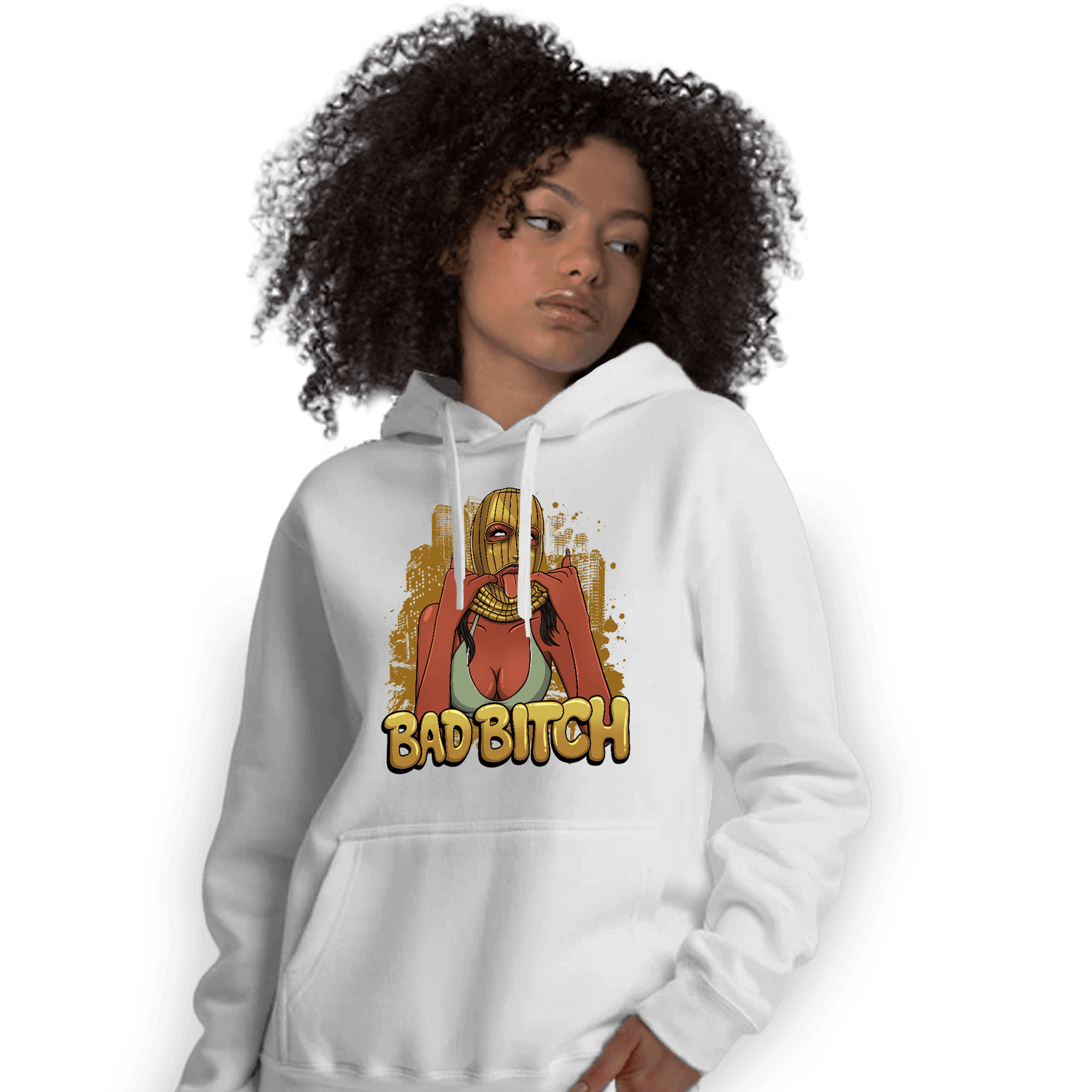 Wheat 13s Hoodie Match Gangster Bad Bitch - NastyJamz