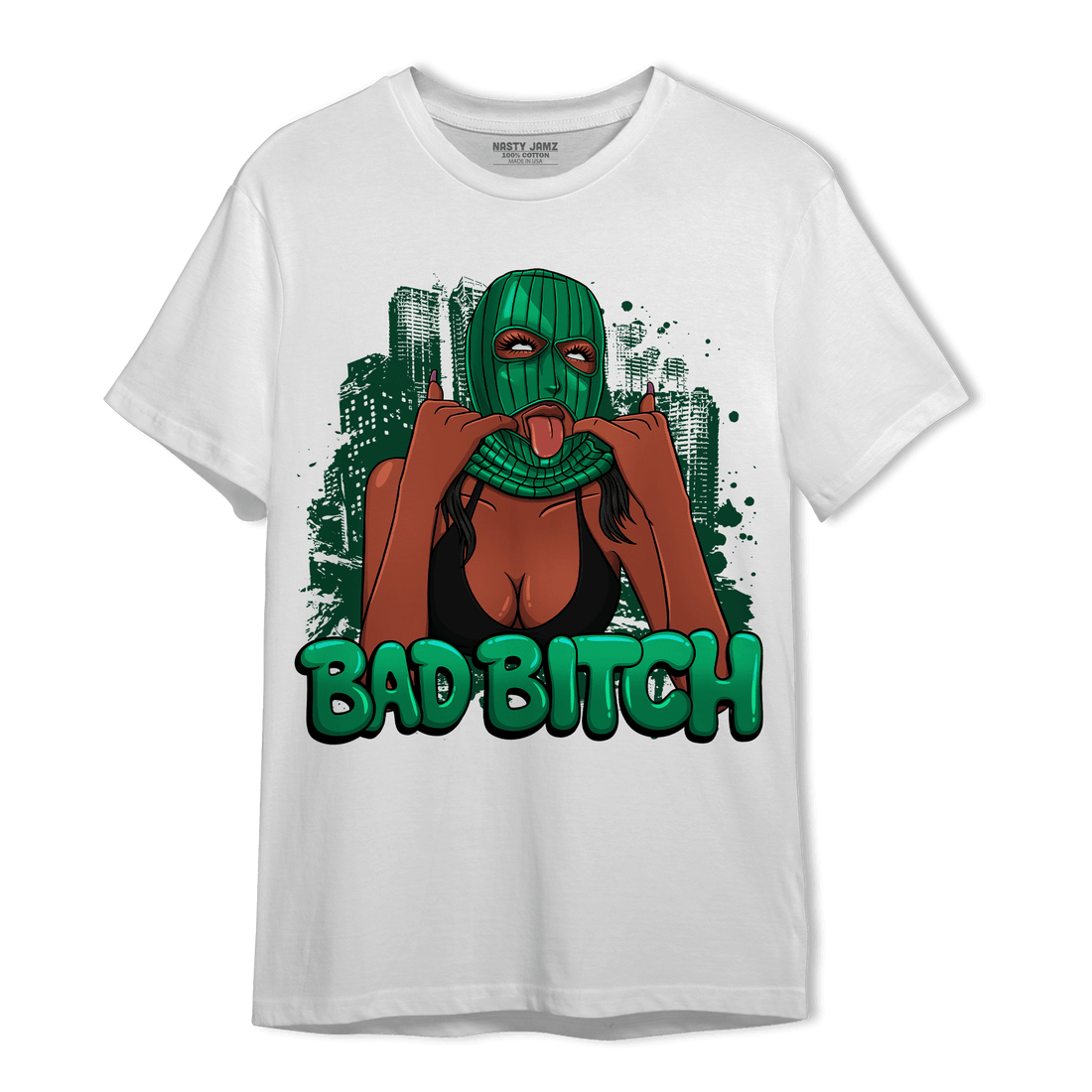 Celtic Lucky Green 1s T Shirt Match Gangster Bad Bitch - NastyJamz