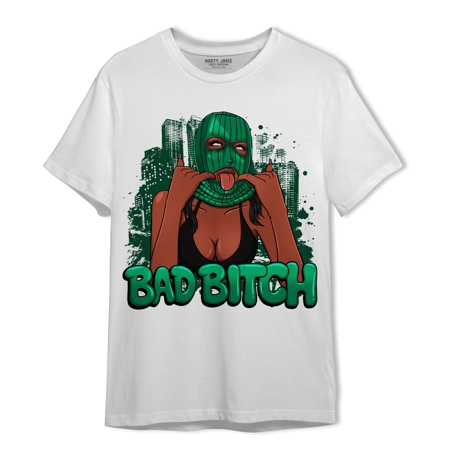 Celtic Lucky Green 1s T Shirt Match Gangster Bad Bitch - NastyJamz