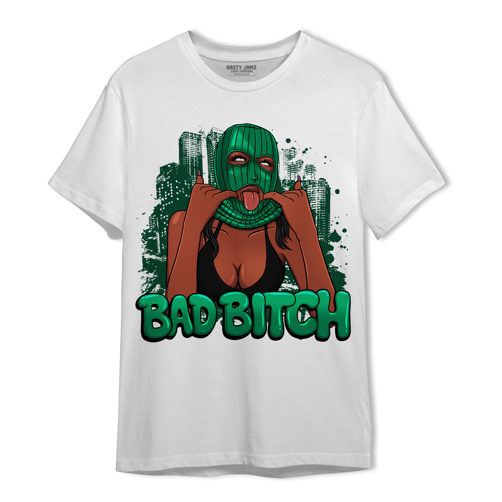 Celtic Lucky Green 1s T Shirt Match Gangster Bad Bitch - NastyJamz