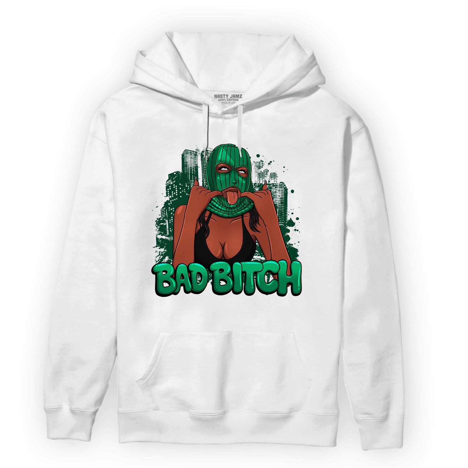 Celtic Lucky Green 1s Hoodie Match Gangster Bad Bitch - NastyJamz