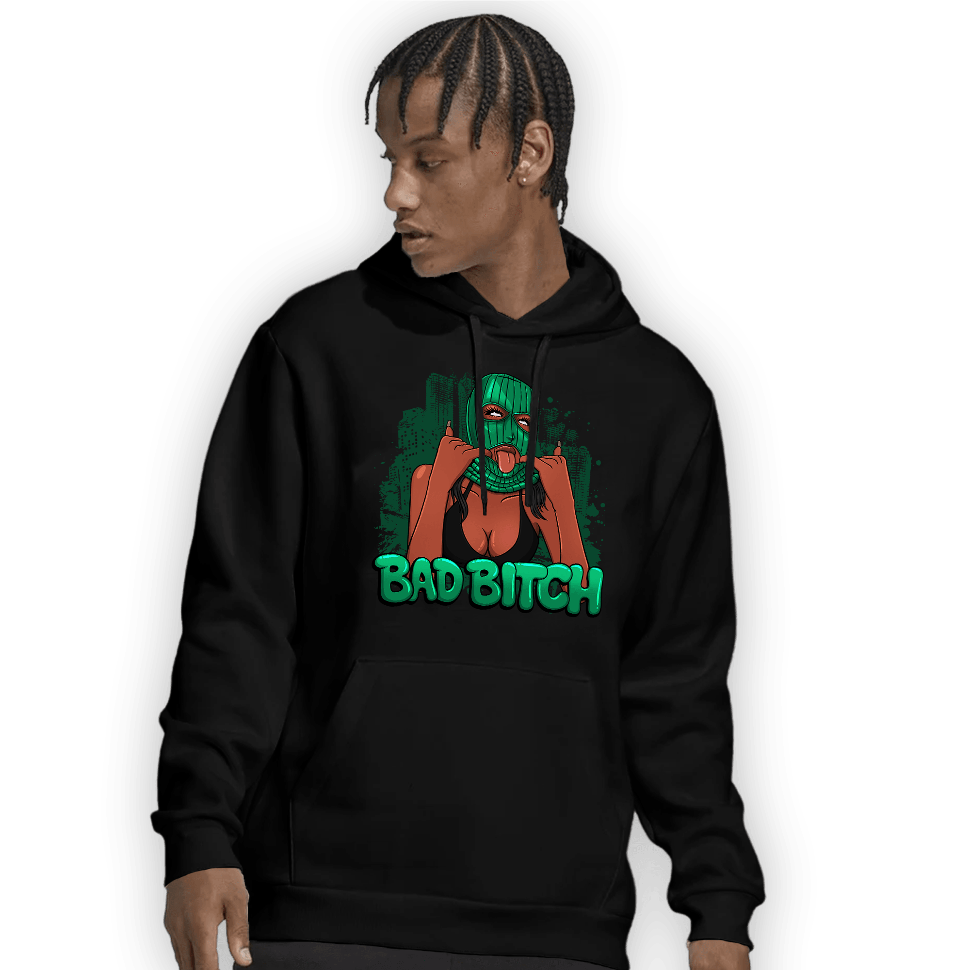 Celtic Lucky Green 1s Hoodie Match Gangster Bad Bitch - NastyJamz