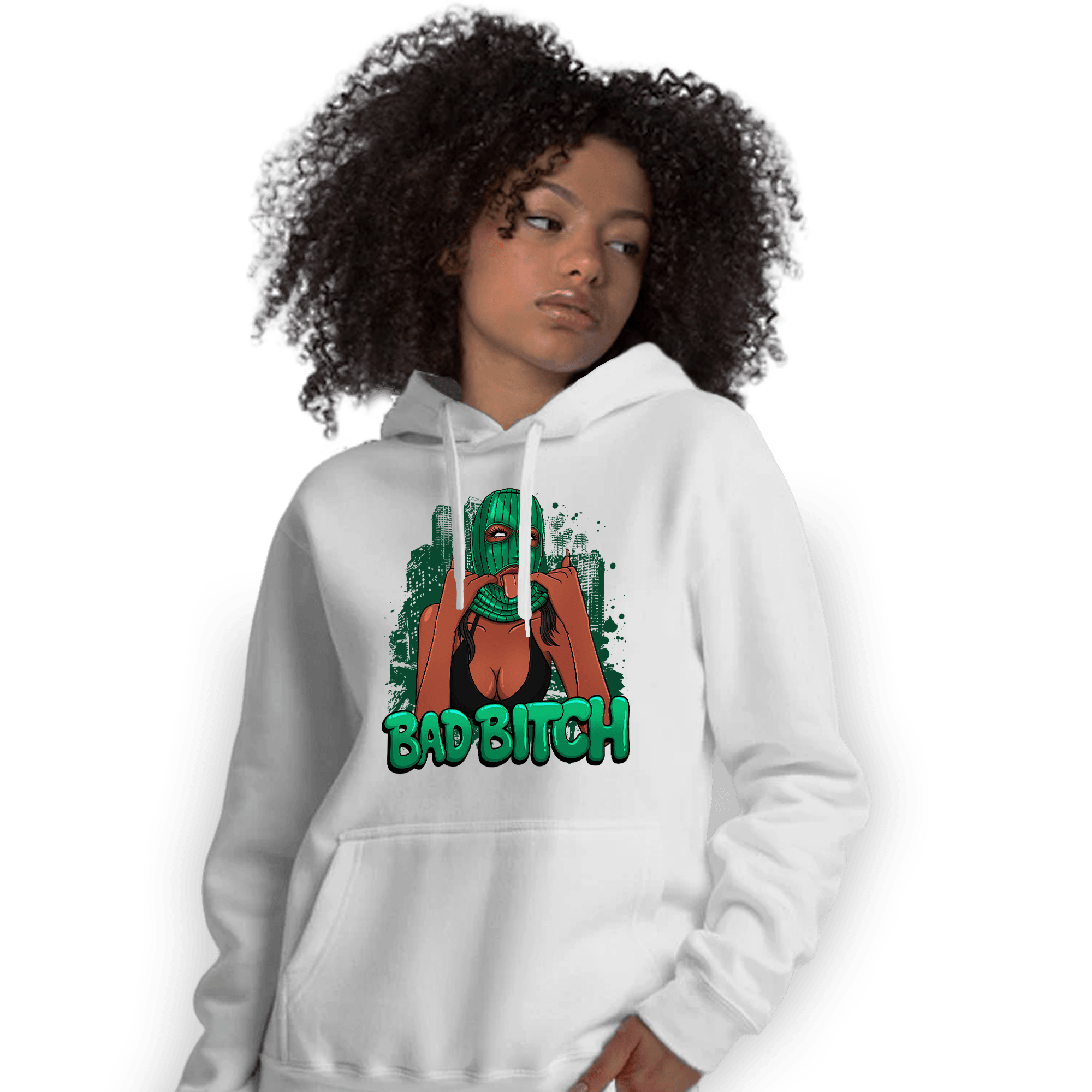 Celtic Lucky Green 1s Hoodie Match Gangster Bad Bitch - NastyJamz