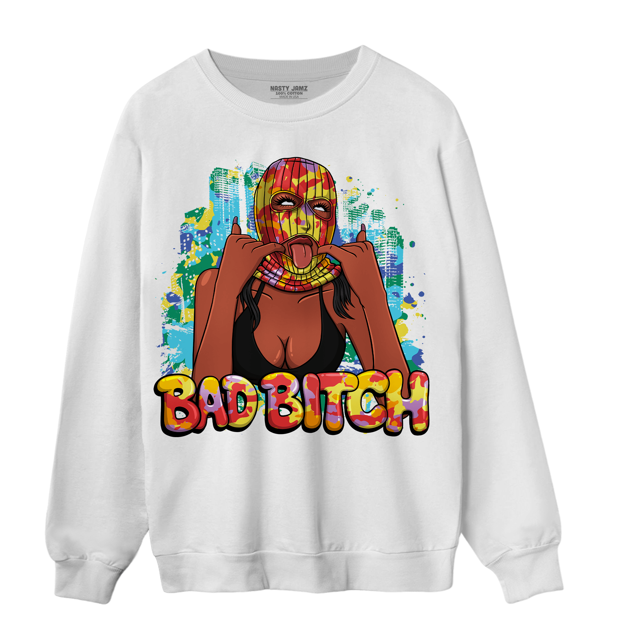 Mid GS Six Championships 1s Sweatshirt Match Gangster Bad Bitch - NastyJamz