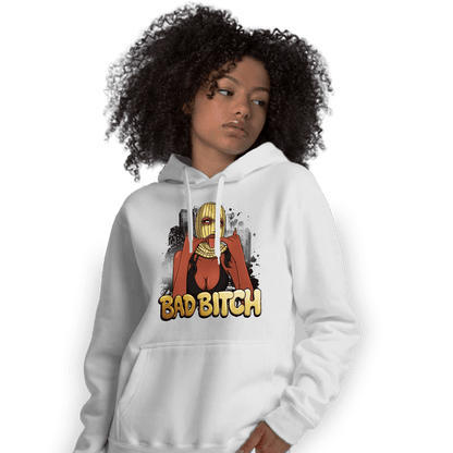 Mid SE Black Gold 1s Hoodie Match Gangster Bad Bitch - NastyJamz