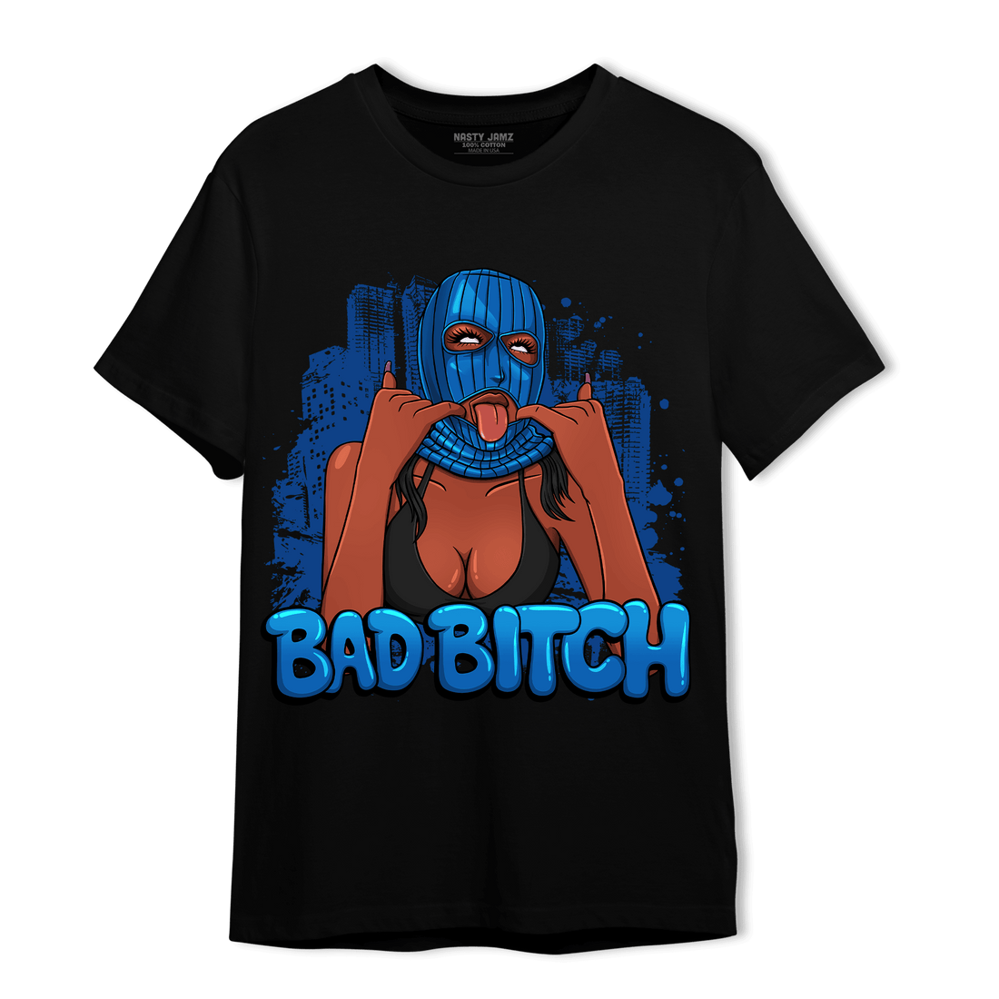 Royal Reimagined 1s T Shirt Match Gangster Bad Bitch - NastyJamz