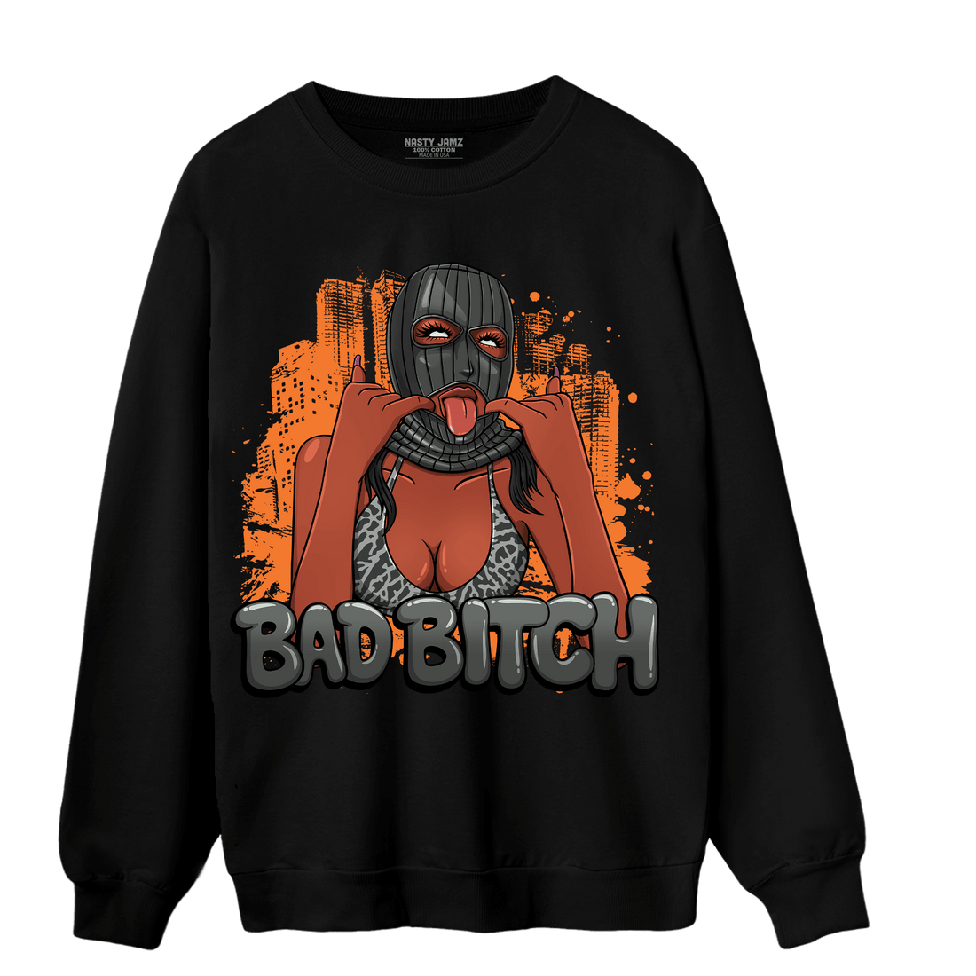 Fear Pack 3s Sweatshirt Match Gangster Bad Bitch - NastyJamz