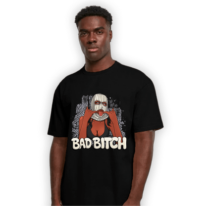 Off Noir 3s T Shirt Match Gangster Bad Bitch - NastyJamz