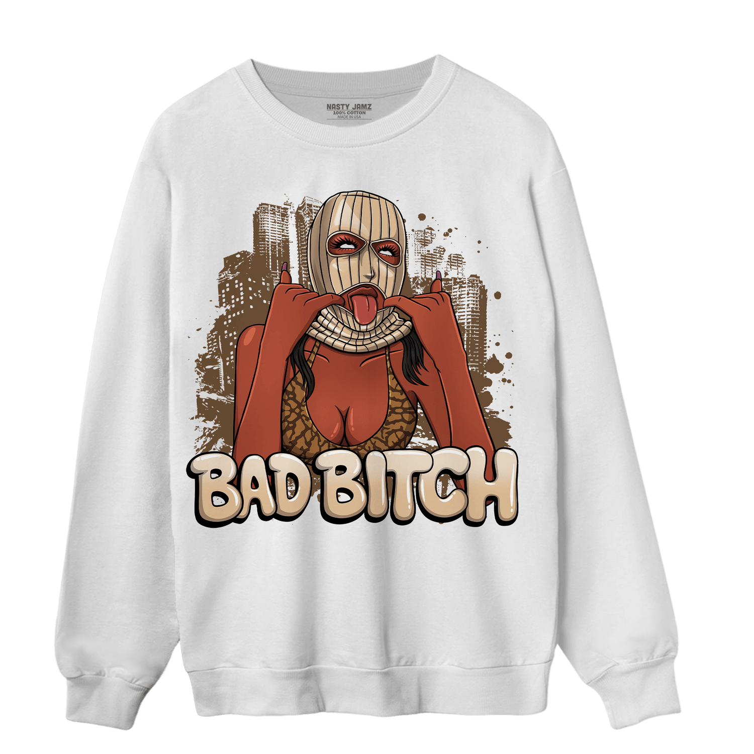Palomino 3s Sweatshirt Match Gangster Bad Bitch - NastyJamz