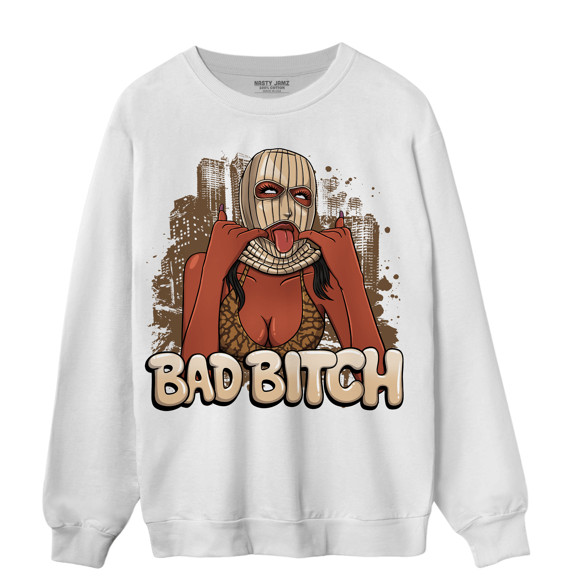 Palomino 3s Sweatshirt Match Gangster Bad Bitch - NastyJamz