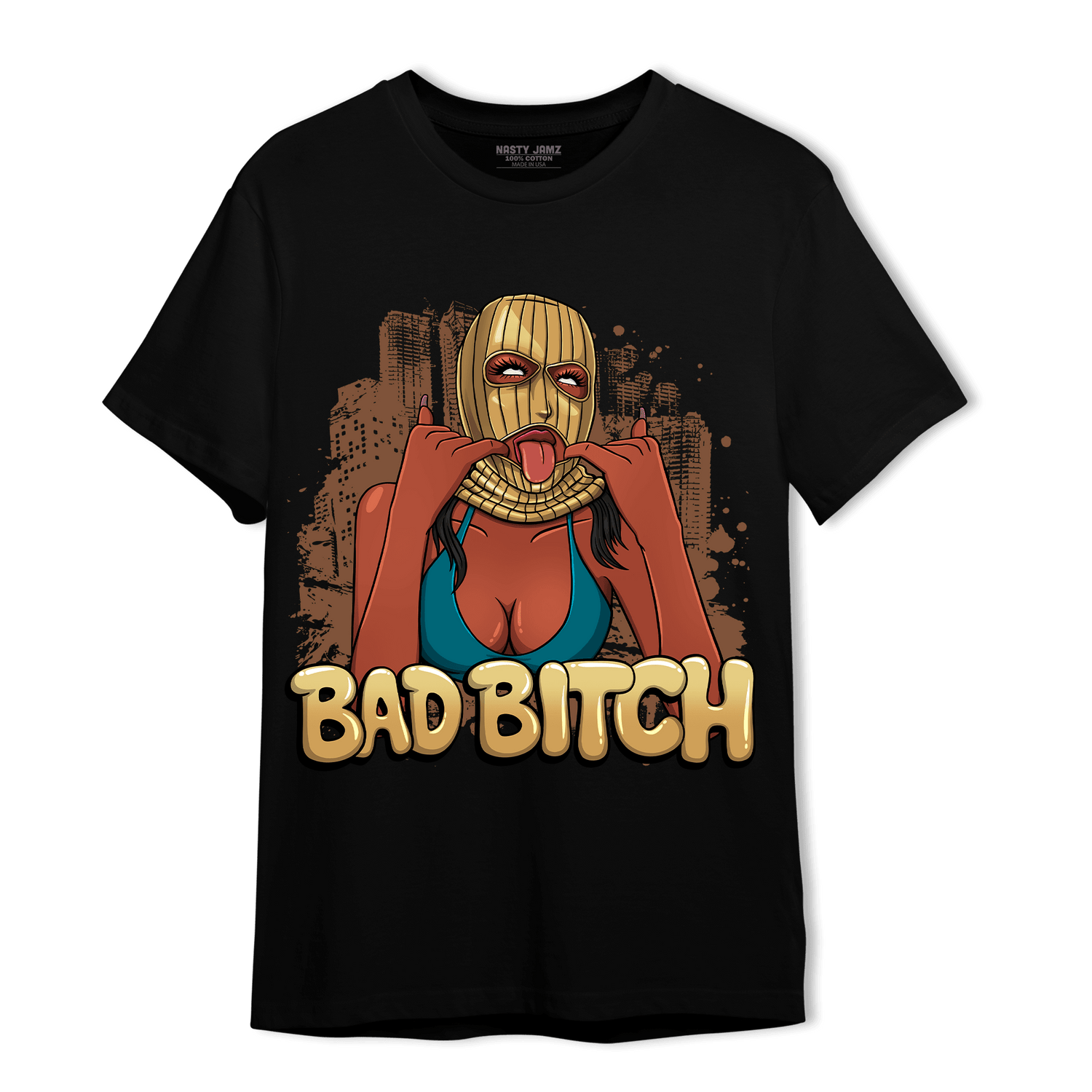 Cacao Wow 4s T Shirt Match Gangster Bad Bitch - NastyJamz