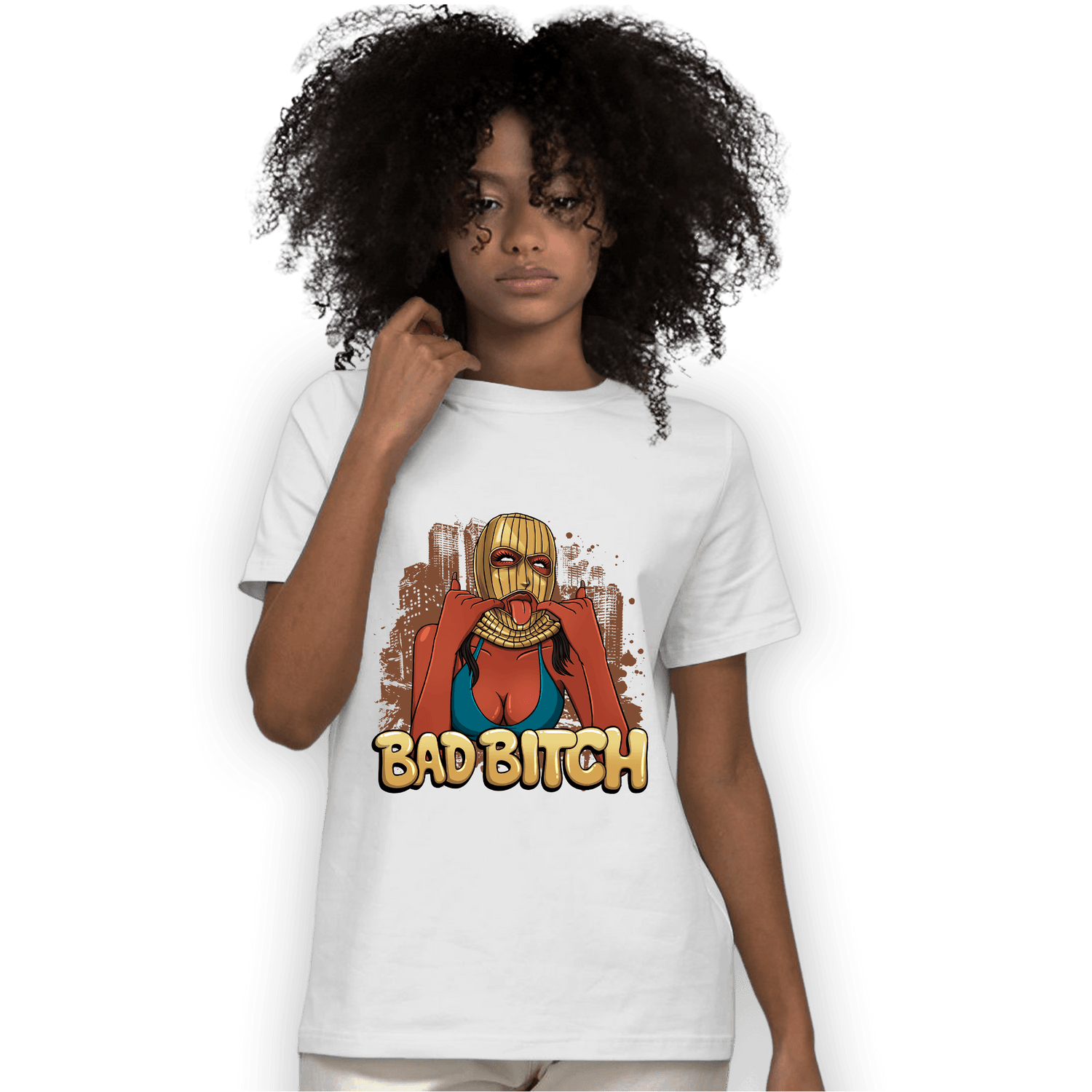 Cacao Wow 4s T Shirt Match Gangster Bad Bitch - NastyJamz