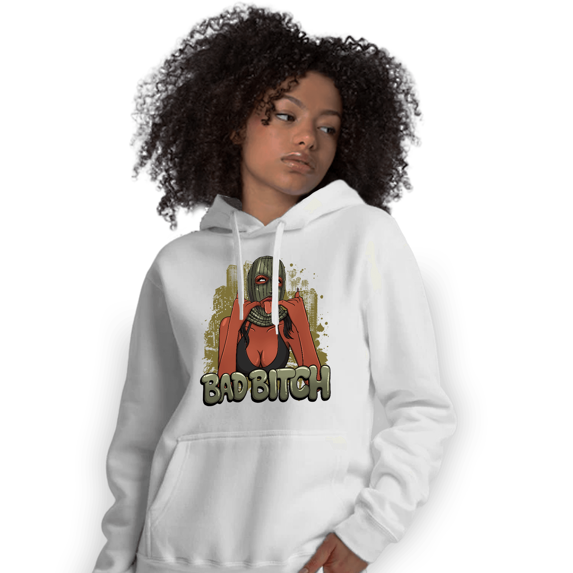 SE Craft Medium Olive 4s Hoodie Match Gangster Bad Bitch - NastyJamz